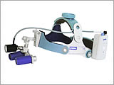 Prismatic head loupe with 3W LED illuminator