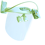 NIOBE (Simple protective mask + Galileian loupes + Led light)